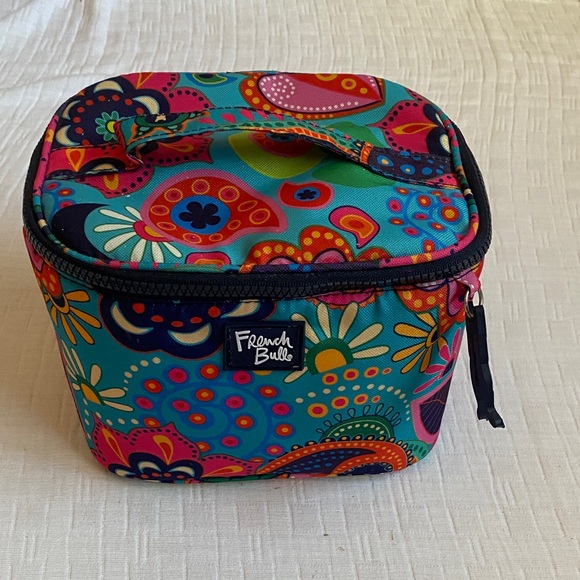 French Bull Accessories - FRENCH BULL  Colorful Floral Cosmetic Bag